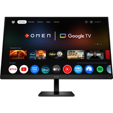 Hp 31.5" IPS Omen 99Z68E9 1ms 144HZ Hdmı-Dp Google Tv Akıllı Gaming Monitör 3840X2160