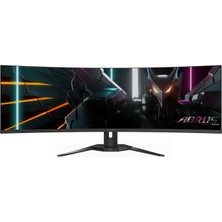 Gigabyte Gıgabyte 49" OLED CO49DQ 0.03MS 144HZ Hdmı-Dp Typec Kavisli Gaming Monitör 5120X1440