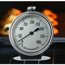Weather Forecast Çelik Manuel Fırın Termometre 0-400°C Sıcaklık Ölçer Kullanım Tipi Kolay Asılabilir
