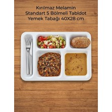 Neler Geldi Neler Kırılmayan En Sağlıklı Malzemeden 5 Bölmeli Tabldot Tabağı Tabildot Tabilot Polikarbon Tablot Tabak