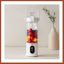 Bezos Şarjlı Taşınabilir Smoothie Blender 700 ml Pro