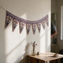 Cadde Süs Bts Temalı Flama 9 Bayrak