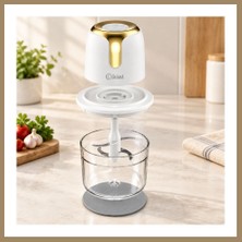 Bezos USB Type-C Şarjlı Mini Blender 3 Bıçak 1.2l 22