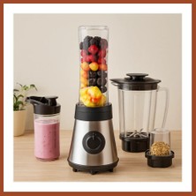 Bezos Smoothie Blender 500W - 800 ml Hazneli, Buz Kırıcı ve Kahve Öğütücü Pro