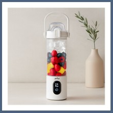 Bezos Şarjlı Taşınabilir Smoothie Blender 700 ml BZS10