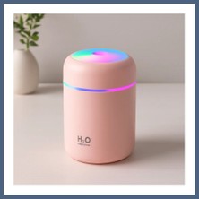 Bezos Mini USB Hava Nemlendirici 300ML - Işıklı Taşınabilir Aroma Difüzör BZS10