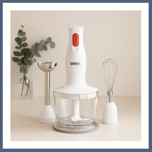 Bezos 350W Blender Seti - 600ML Doğrayıcı & Mikser BZS10