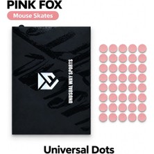 Oyuncu Baykuş Unusual Way Sports Pink Fox Evrensel Dot Mouse Skatez 40 Adet