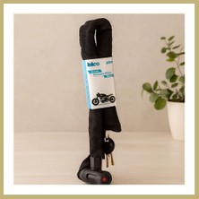 Bezos 150 cm Zincirli Anahtarlı Motor & Bisiklet Kilidi (Bez Kılıflı) Za