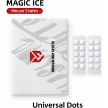 Oyuncu Baykuş Unusual Way Sports Magic Ice Evrensel Dot Mouse Skatez 20 Adet