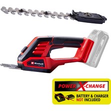 Einhell Akülü Çim ve Çalı Makası GE-CG 18/100 Li-Solo 3410313  | PXC | 18 V | 100 mm çim bıçağı | 200 mm çalı bıçağı | akü hariç