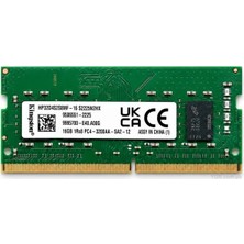 Kingston 16GB Ddr4 3200MHZ 1rx8 PC4-3200AA CL22 Sodımm Notebook Ram HP32D4S2S8MF-16