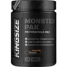 Kingsize Nutrition Monster Pak 500 gr - Portakal
