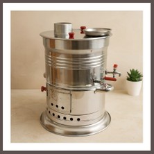 Bezos 10 L Piknik Semaveri Çift Musluk ECO123