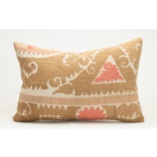 Kilim Wholesale Suzani Kumaştan Yapılmış Kırlent Kılıfı, 40X60 cm