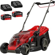 Einhell Akülü Çim Biçme Makinesi GE-CM 36/36 Li Set 3413230 | PXC | 36 V | 36 cm kesme genişliği | 400 m²'ye kadar | Kömürsüz | 40 L hazne | 2x 4.0 Ah akü & 2x şarj cihazı