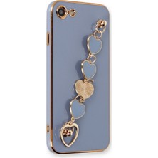 Toyigoo Apple iPhone 7 Kılıf Esila Silikon - Gri
