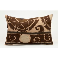 Kilim Wholesale Suzani Kumaştan Yapılmış Kırlent Kılıfı, 40X60 cm