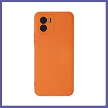 Nida Vivo Y15S Kılıf Nano Içi Kadife Silikon - Turuncu Nıda