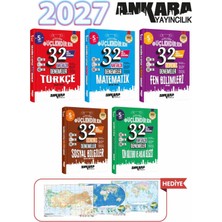 Ankara Yayıncılık 5.sınıf Güçlendiren 32 Haftalık Denemeleri Seti