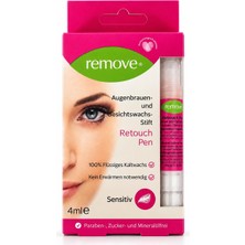 Pur Bella Remove Kaş ve Yüz Tüy Alma Ağda Kalemi 4 ml Normal Tüyler Için Isıtma Gerektirmeyen Pratik Ağda Seti