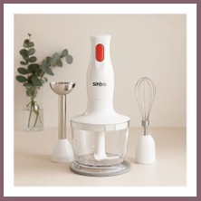 Bezos 350W Blender Seti - 600ML Doğrayıcı & Mikser Bzss