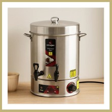 Bezos 16 L Elektrikli Çay Otomatı - Çift Musluk, 2000W, 160 Bardak Za