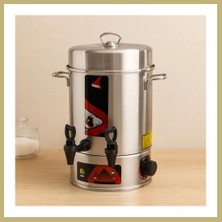 Bezos Elektrikli Semaver Çay Makinesi 6 Litre Çift Musluk 1000W (60 Bardak) Za