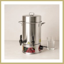 Bezos Elektrikli Çay Otomatı 4l Çift Musluk 1000W (40 Bardak) Za