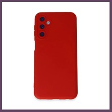 Bezos Samsung Galaxy M14 5g Uyumlu Kılıf Nano Içi Kadife Silikon - Kırmızı Bhs