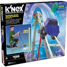 K'Nex Blizzard Blast Roller Coaster Seti (Motorlu) Thrill Rides 54401 Eğlenceli Yapı Seti Hediyelik