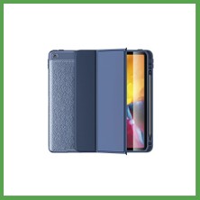 Bezos iPad 10.2 (7.nesil) Kılıf Tablet Focus Silikon - Lacivert Mgc