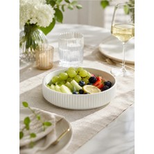 May Home Porselen Lattik Kase (23 Cm)