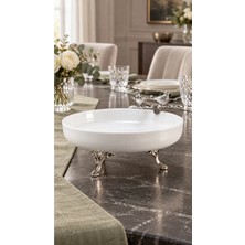 May Home Ayaklı Porselen Sunum Kasesi & Salata Meze Ikramlık G.k