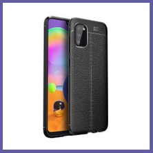 Nida Samsung Galaxy A02S Kılıf Auto Focus Kapak - Siyah Nıda