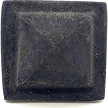 Magicool Ifk Antika Tarz Dekoratif Pirinç Flanşlı Piramit Kabara - 29 Mm, Oksit