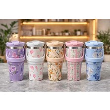 Magicool Ifk 700 ml Taşıma Kulplu Paslanmaz Çelik Termos Mug - Vakumlu Isı Yalıtımlı Bardak TCX4629