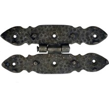 Magicool Ifk Antika Tarz Dekoratif Pirinç Düğmeli Menteşe - 142X69 Mm, Oksit