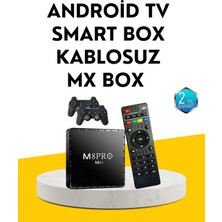 A-Luxe M8PRO Android Tv Box ve Retro Oyun Konsolu – 10K Ultra Hd Görüntü