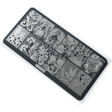 Aba Nails Nail Art Stamping Baskı Plakası
