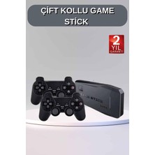 A-Luxe Game Stick 20000 Oyun Kablosuz Çift Kol Retro Oyunlar Game Stick Atari 2.4g 4K