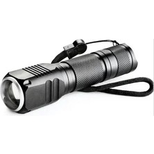 Magicool Ifk F.b.ı F-82 T6 LED Zoomlu 2000 Lm Yüksek Işık Şarjlı El Feneri