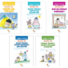 Tomiş Kitaplar 5'li Set Behiç Ak (Benim Bir Karışım, Bizim Tombiş Taştan Hiç Anlamıyor, Ben Ne Zaman Doğdum, Bizim Tombiş Fiyonk Makarnayı Çok Seviyor, Tombiş Maskeli Baloya Katılmak Istemiyor)