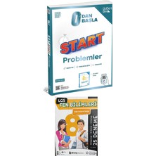 ÜçDörtBeş Yayınları 2027 Start Problemler Sıfırdan Başla + 8. Sınıf Fen Bilimleri 25 Deneme