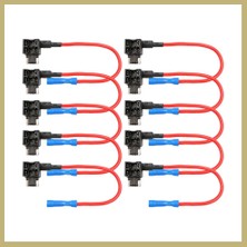 Bezos Mikro Bıçak Sigorta Çoklayıcı Fuse Tap 10 Adet Za