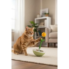 Str Store Kedi Oyuncağı Catnip Tumbler Cıngıraklı Yuvarlanan Otomatik Hareketli Kedi Eğlence Oyuncağı Denge Tabanlı Interaktif Oyuncak