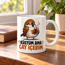 Ulu Pazarlama Küsme Molası Tasarımlı Porselen Kupa - Model 725