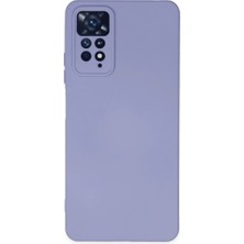 Bm Xiaomi Redmi Note 11 Pro Kılıf Nano Içi Kadife Silikon - Lila