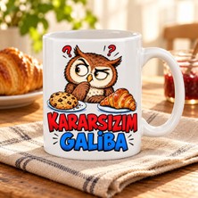 Ulu Pazarlama Karar Vermedim Tasarımlı Porselen Kupa - Model 720