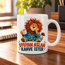 Ulu Pazarlama Uykunun Sözü Tasarımlı Porselen Kupa - Model 721